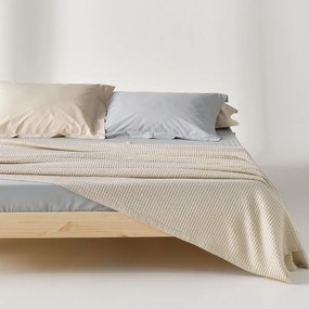 Κουβέρτα Πικέ Υπέρδιπλη (220x240) Kentia Loft Cecilia 26 Beige