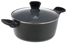 Estia 01-11123 Cuisson Βαθιά Κατσαρόλα από Αλουμίνιο 24cm