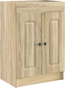 vidaXL Σετ Επίπλων Μπάνιου Sonoma Δρυς 78,5 x 37,5 x 81 εκ