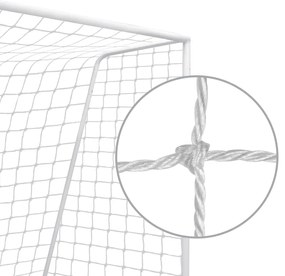 Σετ Δίχτυα Mini Soccer Με Στριφτό Νήμα 2.5mm 300x200cm 2 τμχ 44911