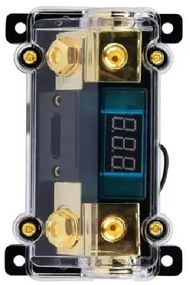PerVoi Ασφαλειοθήκη με ψηφιακό βολτόμετρο CTC-387 - Digital Fuse Holder