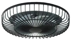 Ανεμιστήρας Οροφής LED 36W 3CCT Φ55 Waterton Inlight-101000620-Μαύρο 101000620
