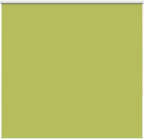 vidaXL Roller Blind Blackout φύλλα πράσινα 145x150 cm Πλάτος υφάσματος