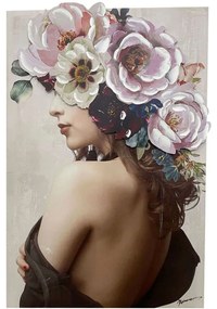 Πίνακας Καμβάς Bezira 301-000017 60x3x90cm Multi Inart Κάθετοι Canvas