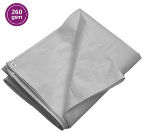 ΜΟΥΣΑΜΑΣ ΓΚΡΙ 260 ΓΡ./Μ.² 4X5 Μ. ΑΠΟ HDPE 151503