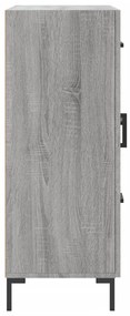 vidaXL Ντουλάπι Γκρι Sonoma 69,5 x 34 x 90 εκ. από Επεξεργασμένο Ξύλο