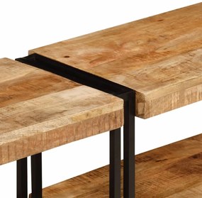 vidaXL Έπιπλο Τηλεόρασης 180 x 30 x 40 εκ. από Μασίφ Ξύλο Μάνγκο