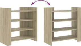 vidaXL Ντουλάπι Sonoma Δρυς 73,5x35x75 εκ. από Επεξεργασμένο Ξύλο