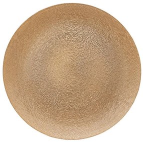 Πιάτο Ρηχό 07.202165A Φ28cm Gold Γυαλί