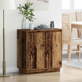 vidaXL Κομοδίνο Παλιό Ξύλο 71 x 34.5 x 75 εκ. Επεξεργασμένο ξύλο