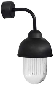 Φωτιστικό Τοίχου - Απλίκα 07-1412 SLP-950AS 90⁰ E/27 Led 17x12x28cm Black Heronia