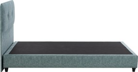 ΚΡΕΒΑΤΙ DOLORES ΑΠΟ ΥΦΑΣΜΑ LIGHT GREEN HM649.27 ΓΙΑ ΣΤΡΩΜΑ 90x200 εκ.