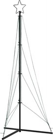 vidaXL Χριστουγεννιάτικο δέντρο LED 483 LED Cold White 240 cm