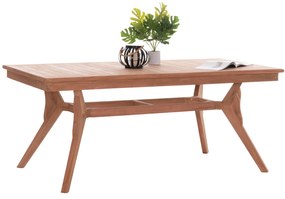 ΤΡΑΠΕΖΙ ΤΡΑΠΕΖΑΡΙΑΣ WONDER HM18116 ΞΥΛΟ TEAK--ΦΥΣΙΚΟ 180x91x75Υεκ.