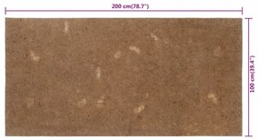 vidaXL Επίστρωμα 100 x 200 εκ. από Κοκοφοίνικα