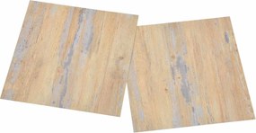 vidaXL Πλάκες Δαπέδου 55 pcs Καφέ 5,11 τ.μ. PVC