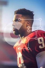 Intra Συλλεκτικό Ξύλινο Παζλ Plywood 4mm - Ποδοσφαιριστής σε ένα στάδιο Σε Ξύλινο Κουτί - Διαστάσεις Puzzle: 10x10 cm – 25 κομμάτια