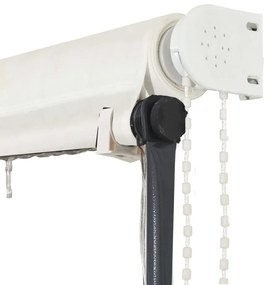 vidaXL Τέντα Συρόμενη με LED Κρεμ 350 x 150 εκ.