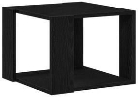 vidaXL Τραπεζάκι Καφέ Μαύρο δρυς 40x40x30 εκ. Κατασκευασμένο ξύλο