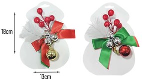 Χριστουγεννιάτικος Διακοσμητικός Φιόγκος - Christmas Decorative Bow