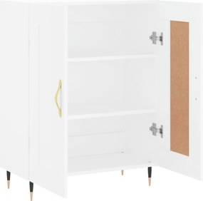 vidaXL Ντουλάπι Λευκό 69,5 x 34 x 90 εκ. από Επεξεργασμένο Ξύλο