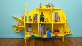 Intra απο ξύλο plywood 3mm-4mm πάχος - Βιβλιοθήκη δεινοσαύρων Δίασταση 30x30 cm Intraeaxys-eo42qy7j