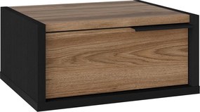 Nightstand Eco - Black Wood, Oud Black Wood
Oud