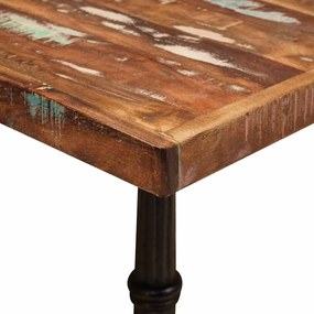 vidaXL Τραπέζι μπιστρό Καφέ 50 x 50 x 76 εκ Μασίφ ανακυκλωμένο ξύλο