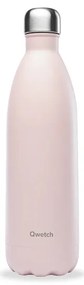 Qwetch Θερμός Inox - Pastel - Ροζ - 1L