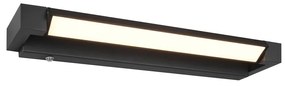 Φωτιστικό Επίτοιχο Trio Lighting FABRIZIO 284770132 Μαύρο Ματ (Black Mat) 2300+3000+4000K