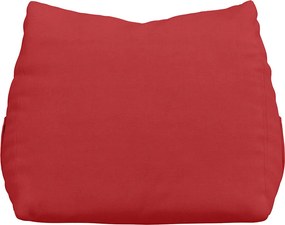 vidaXL Μαξιλάρι Πλάτης Κόκκινο 45 x 20 x 35 εκ. ύφασμα