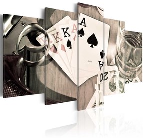 Πίνακας - Poker night  100x50