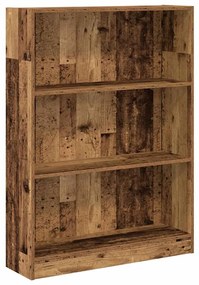 vidaXL Βιβλιοθήκη Όψη Παλαιού Ξύλου 80x24x109 εκ. Επεξεργασμένο Ξύλο