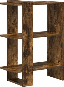 vidaXL Ράφι Βιβλίων 2 επιπέδων 52 x 25 x 71,5 εκ Επεξεργασμένο Ξύλο