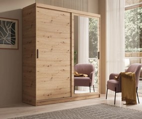 Ντουλάπα Reflecta 180 συρόμενη-Artisan