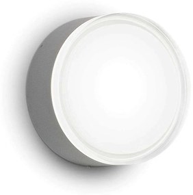 Πλαφονιέρα Urano 168135 16x7,5cm 1xGX53 15W IP44 Anthracite Ideal Lux Metal,Aluminum