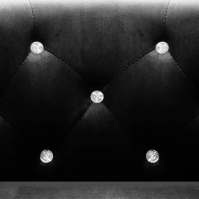 Πολυθρόνα Μαύρη Βελούδινη - Μαύρο