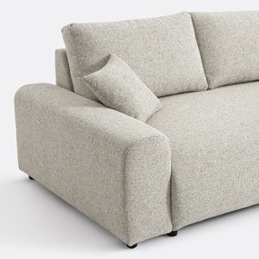 2θέσιος ίσιος καναπές από στικτό ύφασμα GALENE