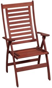 Πολυθρόνα Πτυσσόμενη C4086MHR Brown Red 64X65X110 cm