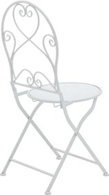 Τραπεζαρία Walen σετ 3τεμ μέταλλο λευκό