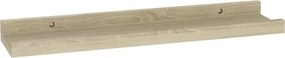 vidaXL Ράφια Τοίχου 2 τεμ. Sonoma Δρυς 40x9x3 εκ.