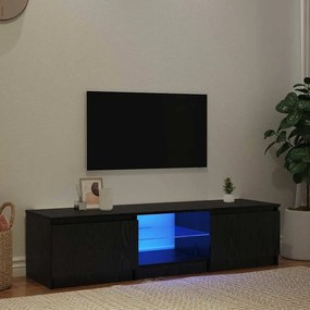 vidaXL Ντουλάπι TV Μαύρο 140 x 40 x 35.5 εκ. Επεξεργασμένο ξύλο