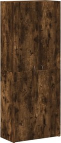 vidaXL Αρχειοθήκη Καπνιστή Δρυς 60x32x153 εκ. Επεξ. Ξύλο