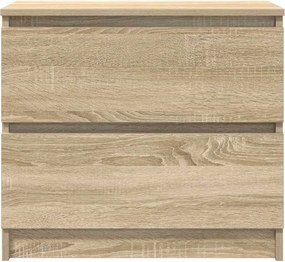 vidaXL Έπιπλο Τηλεόρασης Sonoma Δρυς 60x35x54 εκ. Επεξ. Ξύλο