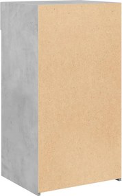 vidaXL Ντουλάπι Γκρι Σκυροδέματος 50x42,5x93 εκ. Επεξεργασμένο Ξύλο