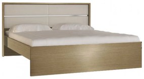 Intrahome Κρεβάτι "ΟΝΕΙΡΟ" διπλό σε χρώμα δρυς 150x200 Intrahomesa-00652742
