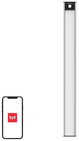 Yeelight Φωτιστικό Ντουλάπας/Ραφιών με Αισθητήρα Κίνησης 40cm 2700K (Ασημί)