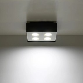 Sollux Φωτιστικό οροφής Mono 4,ατσάλι,4xGU10/40w