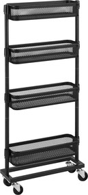 Τρόλεϊ/Ραφιέρα 4 Θέσεων (40.5x13.5x90.6) Songmics BSC065B01