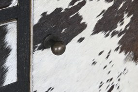 Console Home ESPRIT Δέρμα Ξύλο από Μάνγκο 135 x 40 x 94 cm